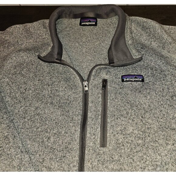 Patagonia Men's full zip fleece sweater xxxl gray 3XL - Picture 1 of 15